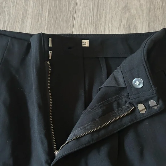 a new day Black High Waist trouser Shorts - Picture 2 of 5
